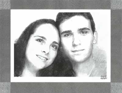 Jamie and Lev Sketch